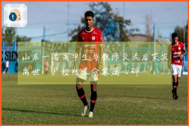 山东一名高中生与教师交流后突发离世，尸检结果令家属心碎